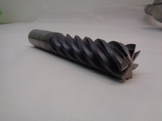 ACCUPRO 42527440 1-1/4x1-1/4x5x7-1/2 7 FLUTE 38° SQUARE CARBIDE END MILL R22T8