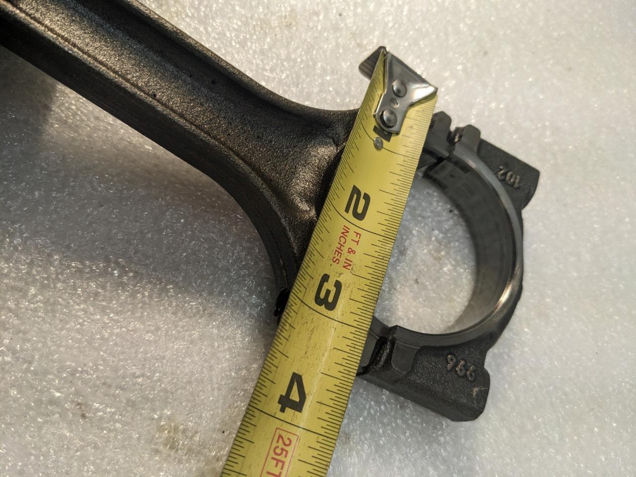 PORSCHE 986 BOXSTER 2.7L PISTON W/CONNECTING ROD #6 9961031028R USED 996GL2T1