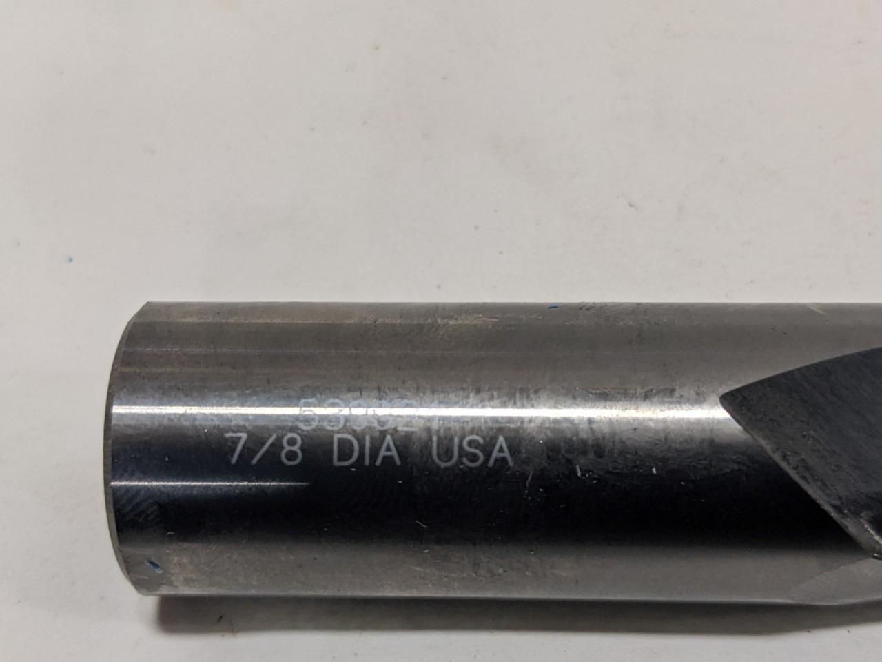 ATRAX 7/8"X 7/8"X1-1/2"X4" 2 FLUTE SOLID CARBIDE SQUARE END MILL 85299568 R22T5