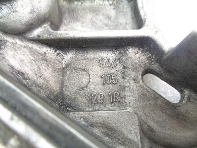 PORSCHE 9441051291R TIMING BELT FRONT COVER FOR 86-87 PORSCHE 944 USED R20