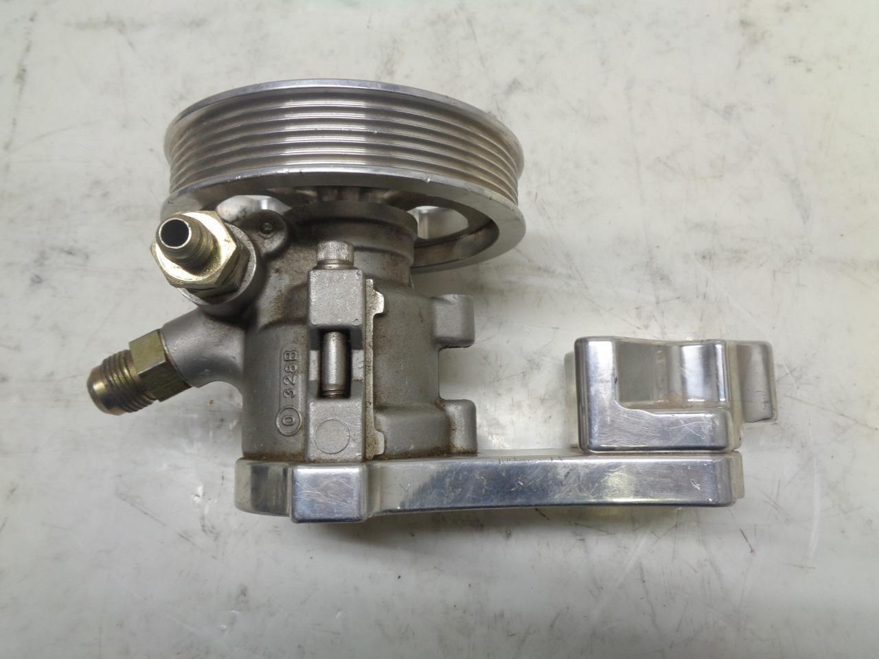 USED BILLET BRACKET POWER STEERING PUMP AND PULLEY R15