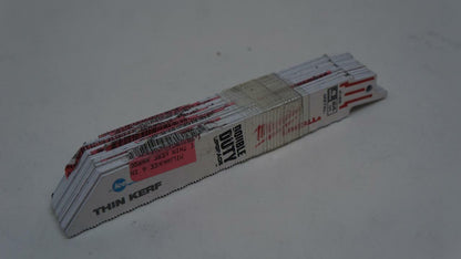 NEW 20 PACK OF MILWAUKEE 6 INCH SAWZALL BLADES 24 TPI 4186 SP2T1