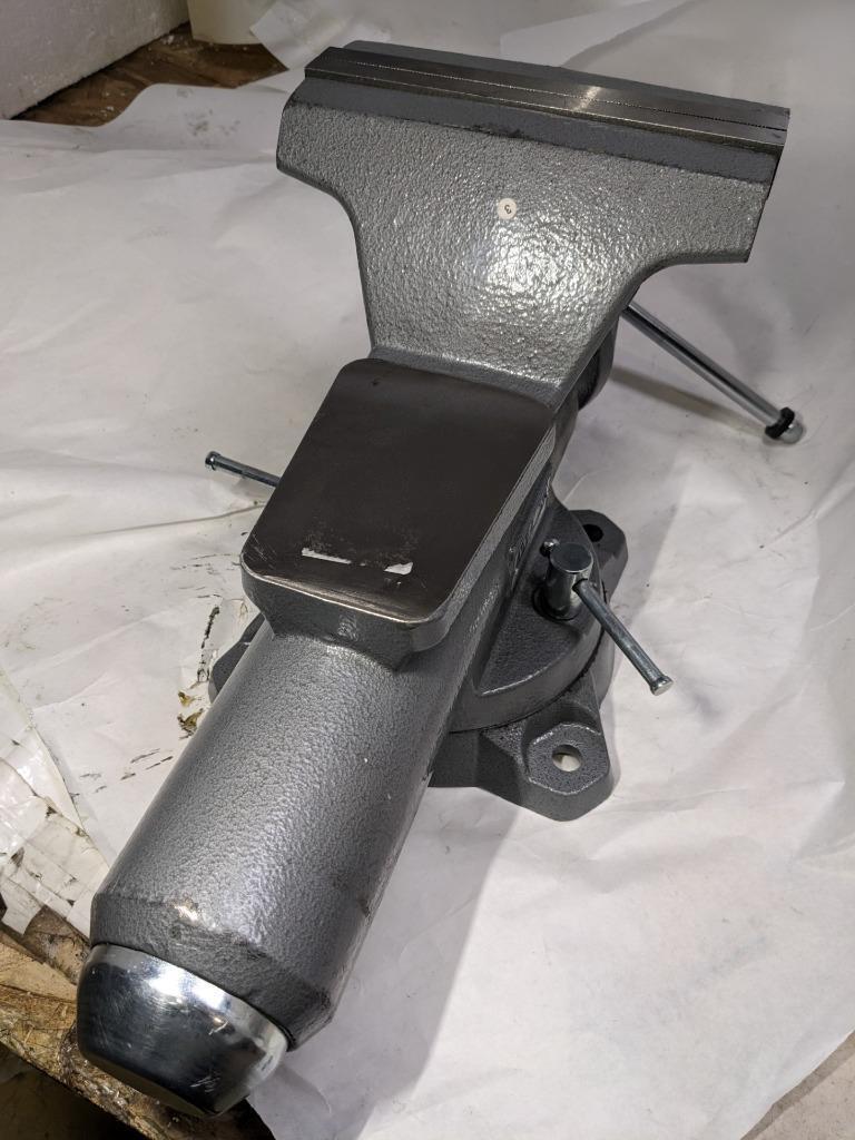 WILTON BENCH VISE 10" JAW WIDTH 12" OPENING DOUBLE LOCKDOWN BASE/SWIVEL K127 H2