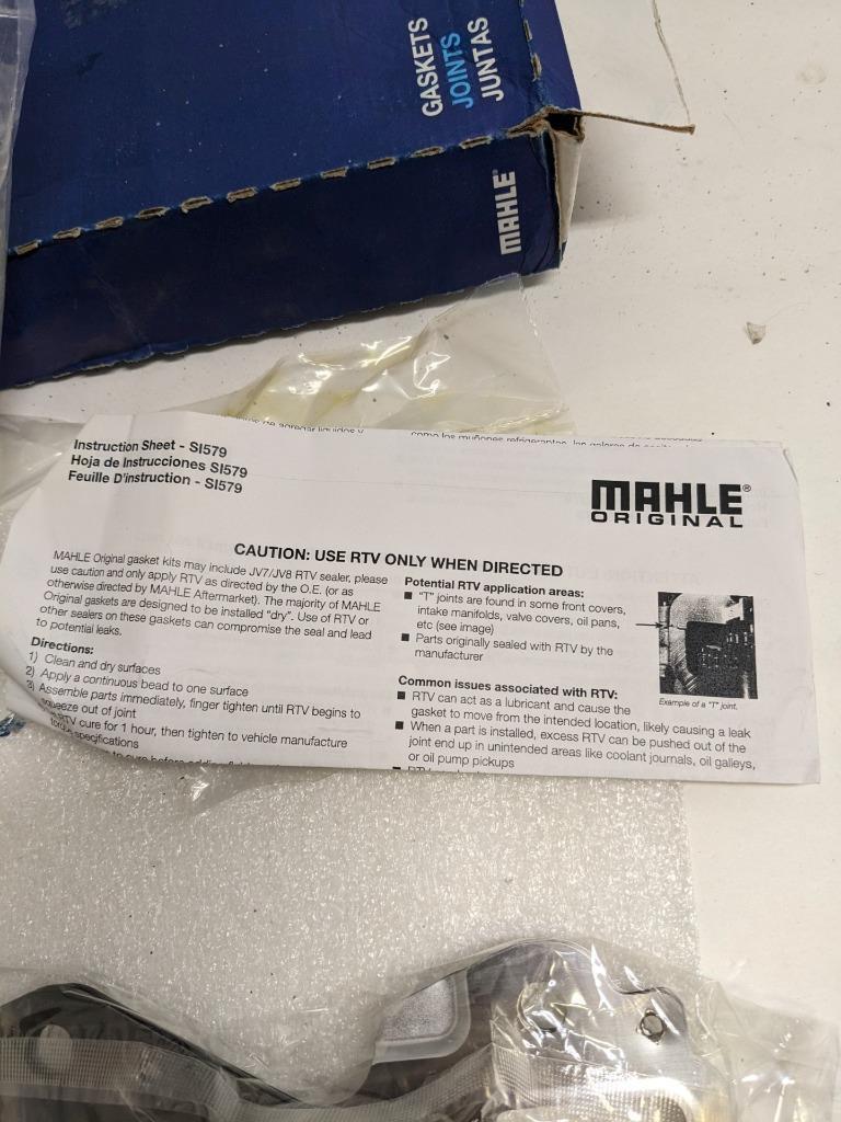 MAHLE HS54580 GASKET KIT FOR 2001-2004 GM TRUCK 6.6L DURAMAX DIESEL NEW R15