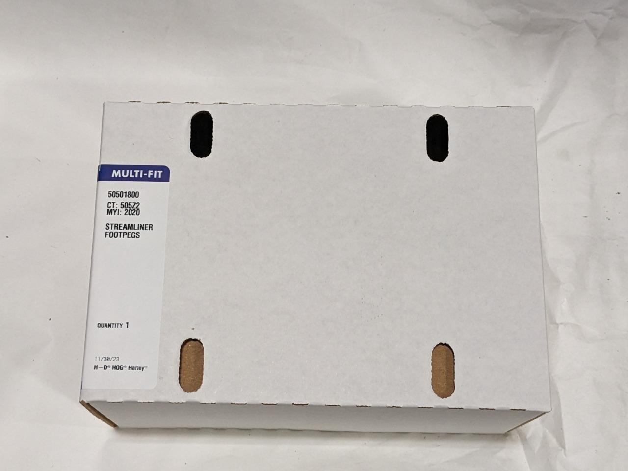 Harley Davidson 50501800 Streamliner Footpegs FOR 03-earlier XL models etc R21T4