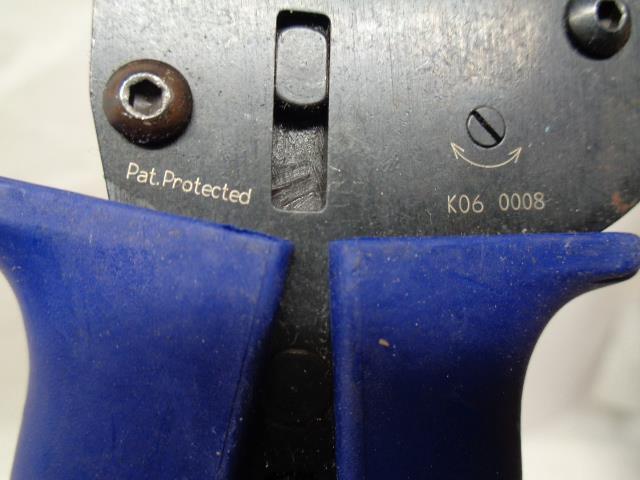 LEONI FIBER OPTICS UNIVERSAL CRIMP TOOL C3 ZXXX-CB0 3.0 3.5 5.0 DIE SET R22T5