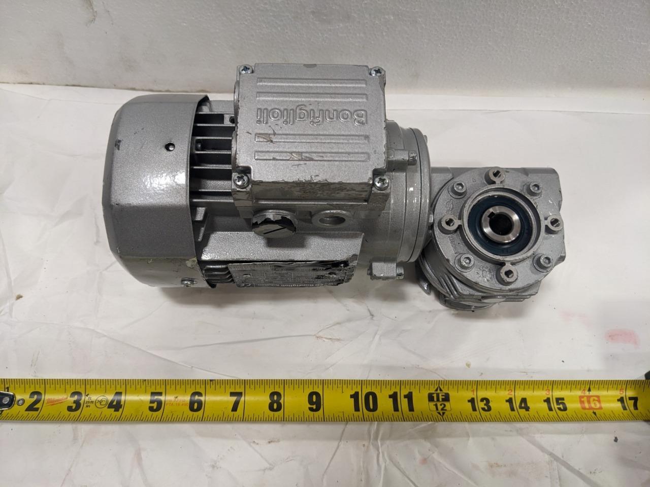 Bonfiglioli P63B14 B3 OIL TYPE JD00012562 with Motor 830520156 NEW BSIG1