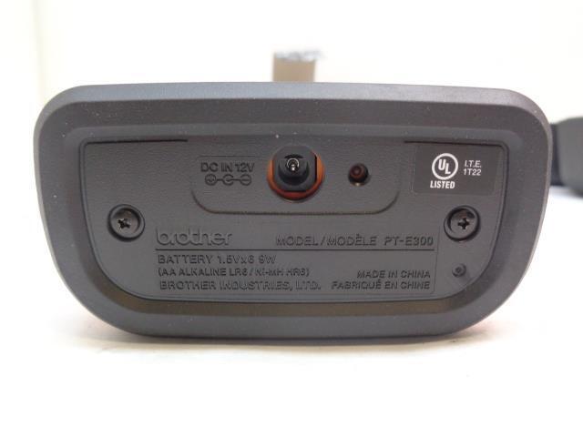 BROTHER PTE300 P-TOUCH EDGE INDUSTRIAL HANDHELD LABELING TOOL NEW R29