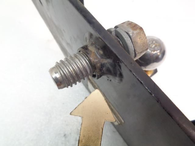 CURT 11674 & 40099 CLASS 1 TRAILER HITCH 3/4" AND 50MM TRAILER BALL USED R11