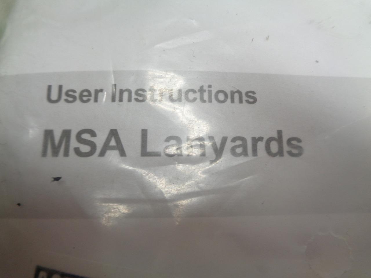 NEW MSA V-SERIES STANDARD TWIN LEG TIE-BACK 10193129 R30T1