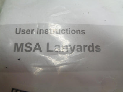 NEW MSA V-SERIES STANDARD TWIN LEG TIE-BACK 10193129 R30T1