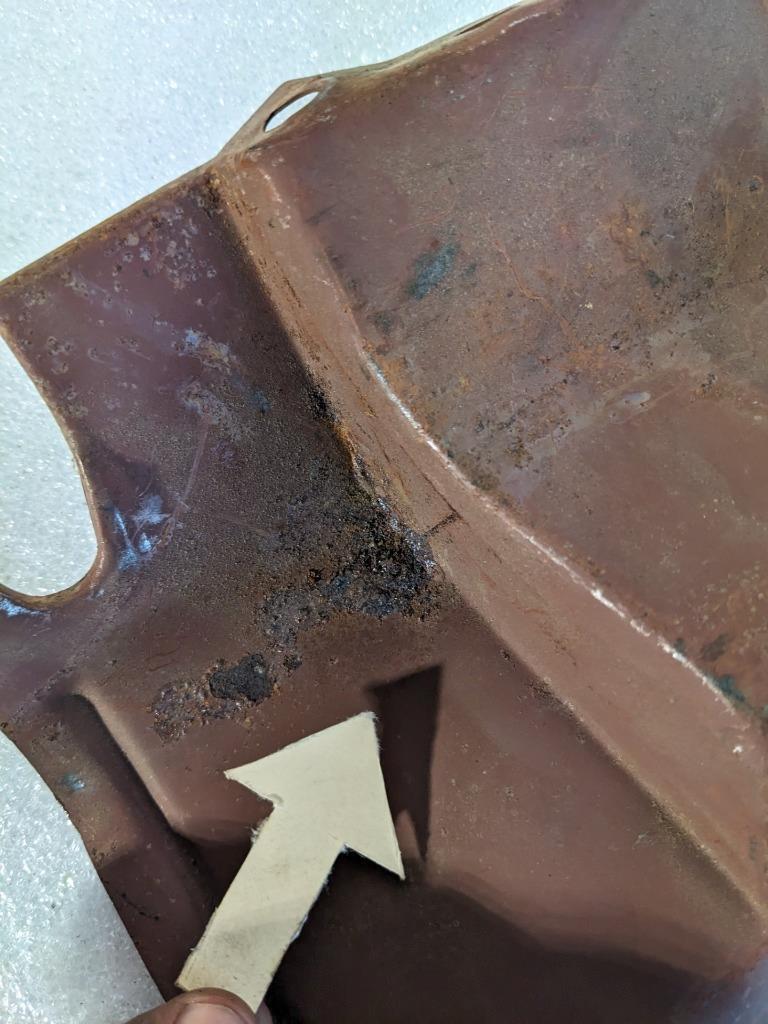 PORSCHE 53906638 RIGHT ENGINE TIN COVER PLATE FOR PORSCHE 356/912 NEW R24T4