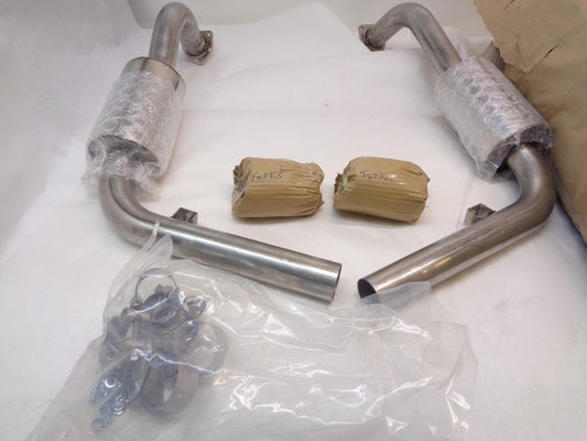 MILLTEK 2005-12 PORSCHE 3.4 GEN2 CAYMAN BOXSTER RESONATED CAT-BACK EXHAUST