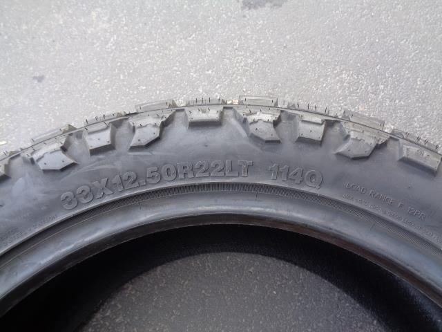 VENOM POWER TERRA HUNTER R/T+ LT 33 12.5 22 114Q LRF 12PLY TIRE TVPRT16N AQ4 SU7
