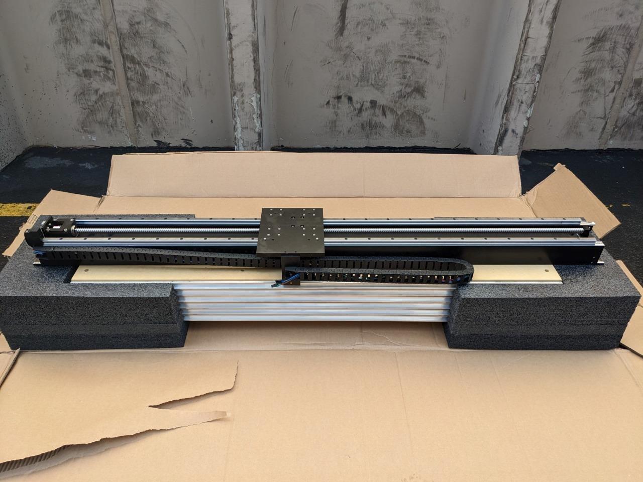 SHAPEOKO CNC ROUTER T-SLOT HYBRID TABLE 48"X49" AND ROUTER ONLY #1 B2 BOX 1