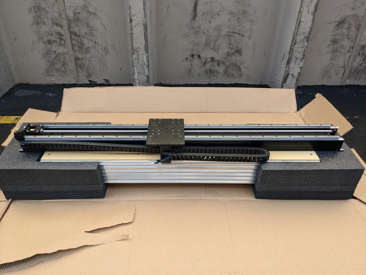 SHAPEOKO CNC ROUTER T-SLOT HYBRID TABLE 48"X49" AND ROUTER ONLY #1 B2 BOX 1