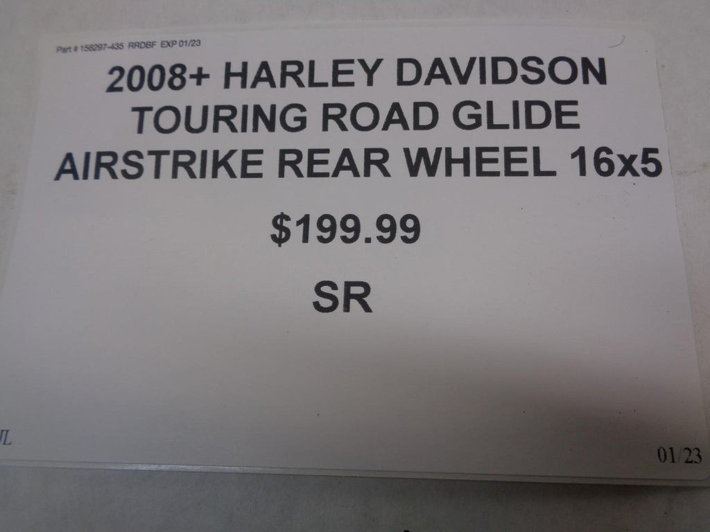 2008+ HARLEY DAVIDSON TOURING ROAD GLIDE AIRSTRIKE REAR WHEEL 16x5 SR
