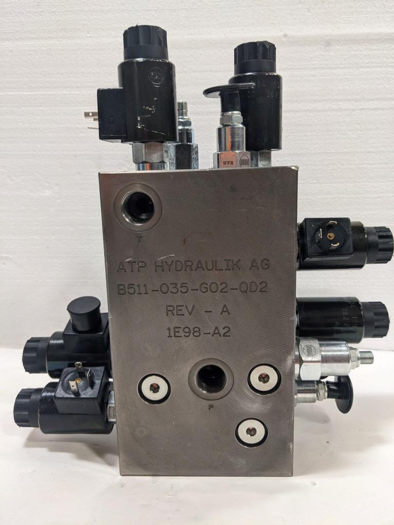 ATP HYDRAULIK AG MANIFOLD W/ VALVES IE98-A2 B511-035-G02QD2 BSRG6