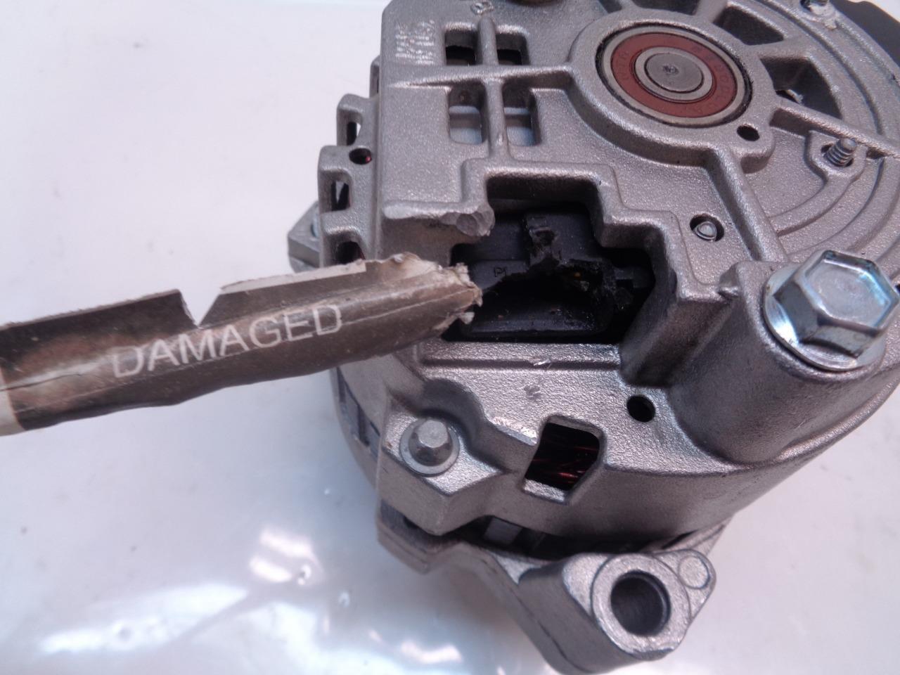 NEW ACDELCO PROFESSIONAL ALTERNATOR WITH EXTERNAL FAN F4000576045ACD R14B1