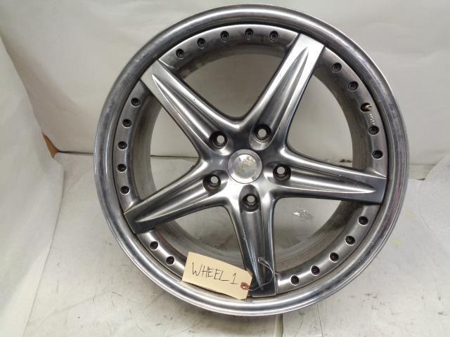 SET OF ROH MODENA 19X8.5 ET 52, 19X10.5 ET40 5X130 SILVER 3 PIECE WHEELS WR