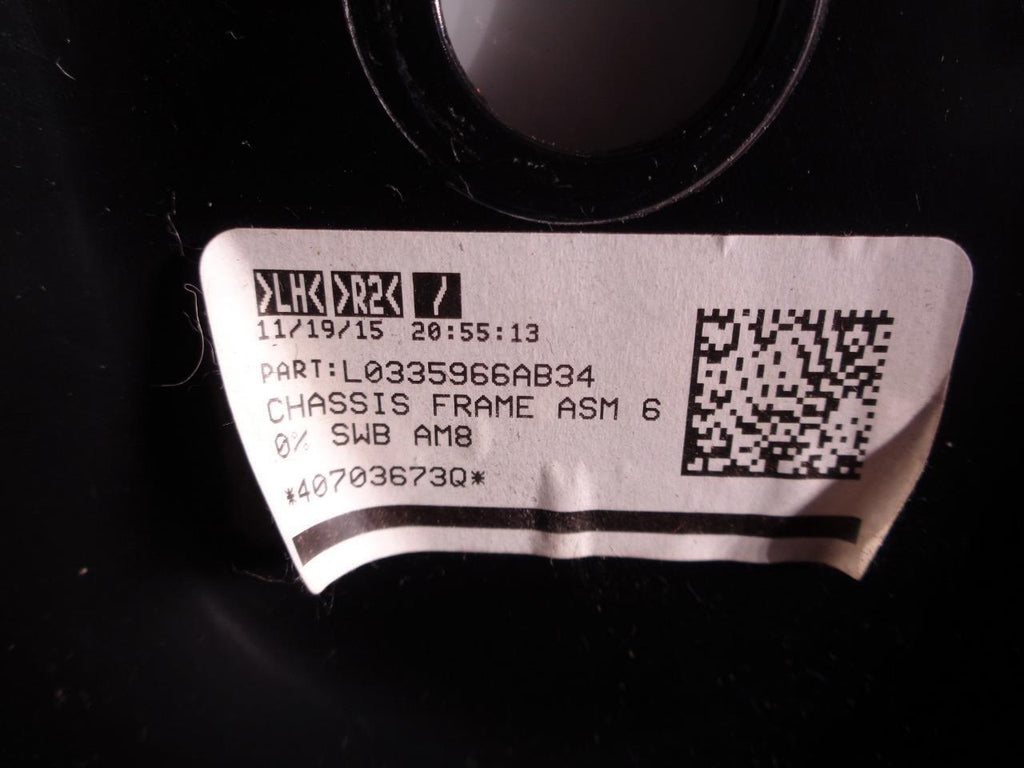2015-2017 CHEVROLET TAHOE/YUKON 2ND ROW BENCH SEATS L0335967AD29 DTO SR
