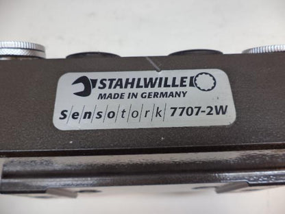 USED STAHLWILLE SENSOTORK 7707-2W TORQUE TESTER 2-100NM CAPACITY 3/8" DRIVE SR