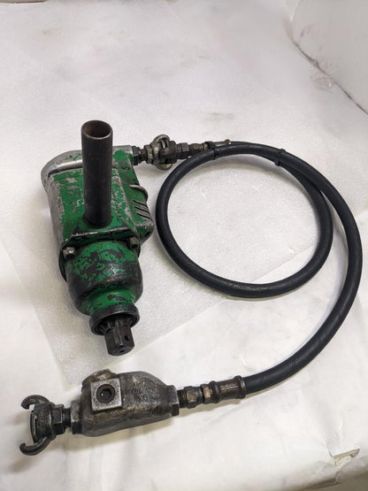 CLECO PNEUMATIC AIR IMPACT WRENCH 1-1/2'' SQUARE DRIVE 1201-3002 FT/LB USED R22