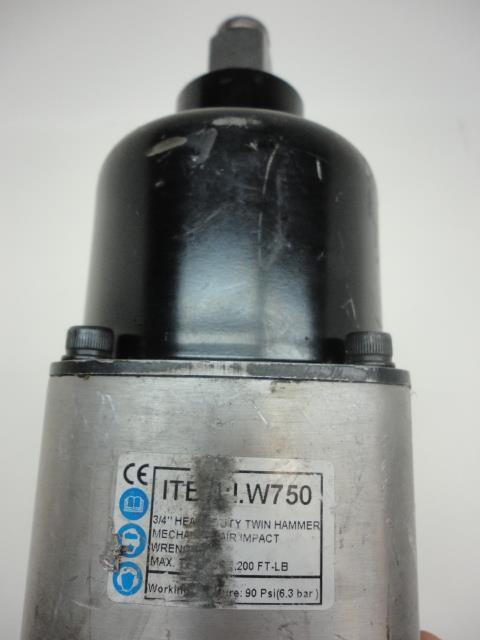 USED BOLTTECH MANNINGS 3/4" IMPACT WRENCH 1,250ft/lb IW750 R27