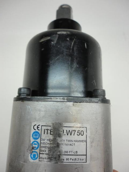 USED BOLTTECH MANNINGS 3/4" IMPACT WRENCH 1,250ft/lb IW750 R27
