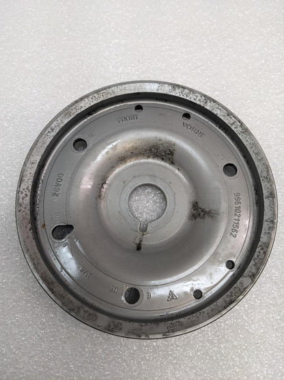 PORSCHE BOXSTER HARMONIC BALANCER CRANKSHAFT PULLEY 99610211562 USED 996GL2T1