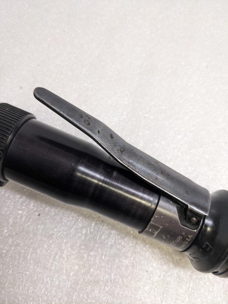 CLECO 24RAS13AM3 PNEAUMATIC ANGLE NUTRUNNER W/ GDX ROLL FORM HEAD USED R27