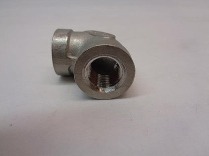 MERIT BRASS 25 PACK 1/4" GRADE 316 STAINLESS STEEL PIPE 90DEG ELBOW K601-04 R15