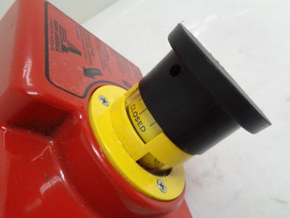 ASAHI SERIES 92 ELECTRIC ACTUATOR 400 TORQUE RHM W/ PVC T-14 DIAPHRAGM VALVE R16