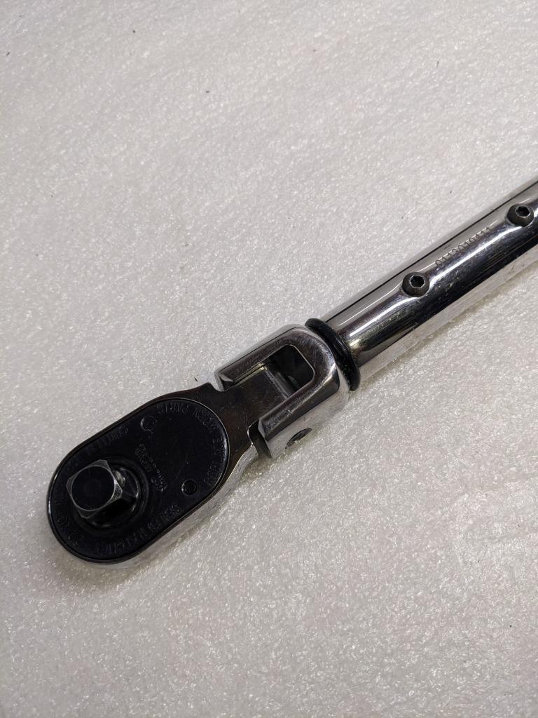 SNAP-ON ATECH3FR250A 1/2" SQUARE TECHANGLE TORQUE WRENCH 12.5-250FT/LB USED R22
