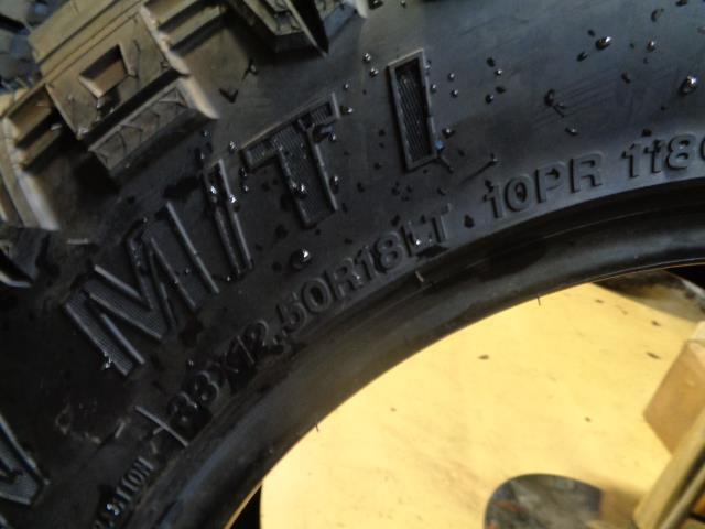 ATLANDAR ROVERCLAW M/T I LT 33 12.50 18 118Q LRE TIRE 10PLY ATL1720 BQ4