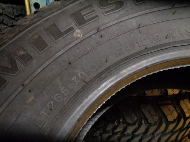 MILESTAR PATAGONIA HT BSW LT 265 70 18 124/121Q LRE 10PLY TIRE 22815006 CQ1