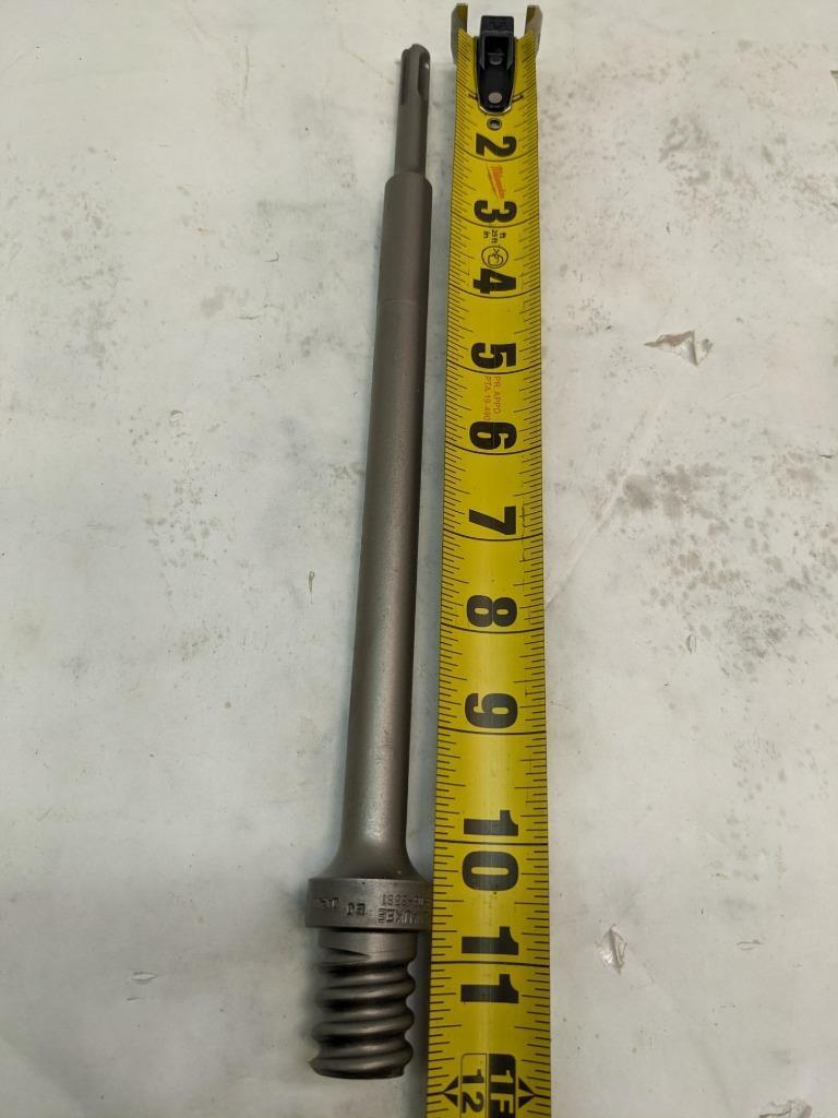 MILWAUKEE SDS-MAX 12" SDS MAX SHANK DRILL BIT ADAPTER 48-03-3561 NEW