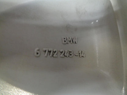 USED GENUINE BMW STAR SPOKED 210 WHEEL 18x8.5 ET46 SILVER 36 11 6 772 243-14  WR