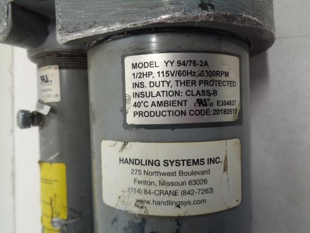 DUFF NORTON 6” STROKE SPA6415-6 LINEAR ACTUATOR 115V 60HZ 3300RPM REFURBISHED J2
