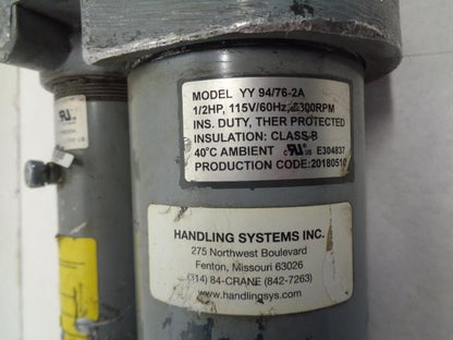 DUFF NORTON 6” STROKE SPA6415-6 LINEAR ACTUATOR 115V 60HZ 3300RPM REFURBISHED J2
