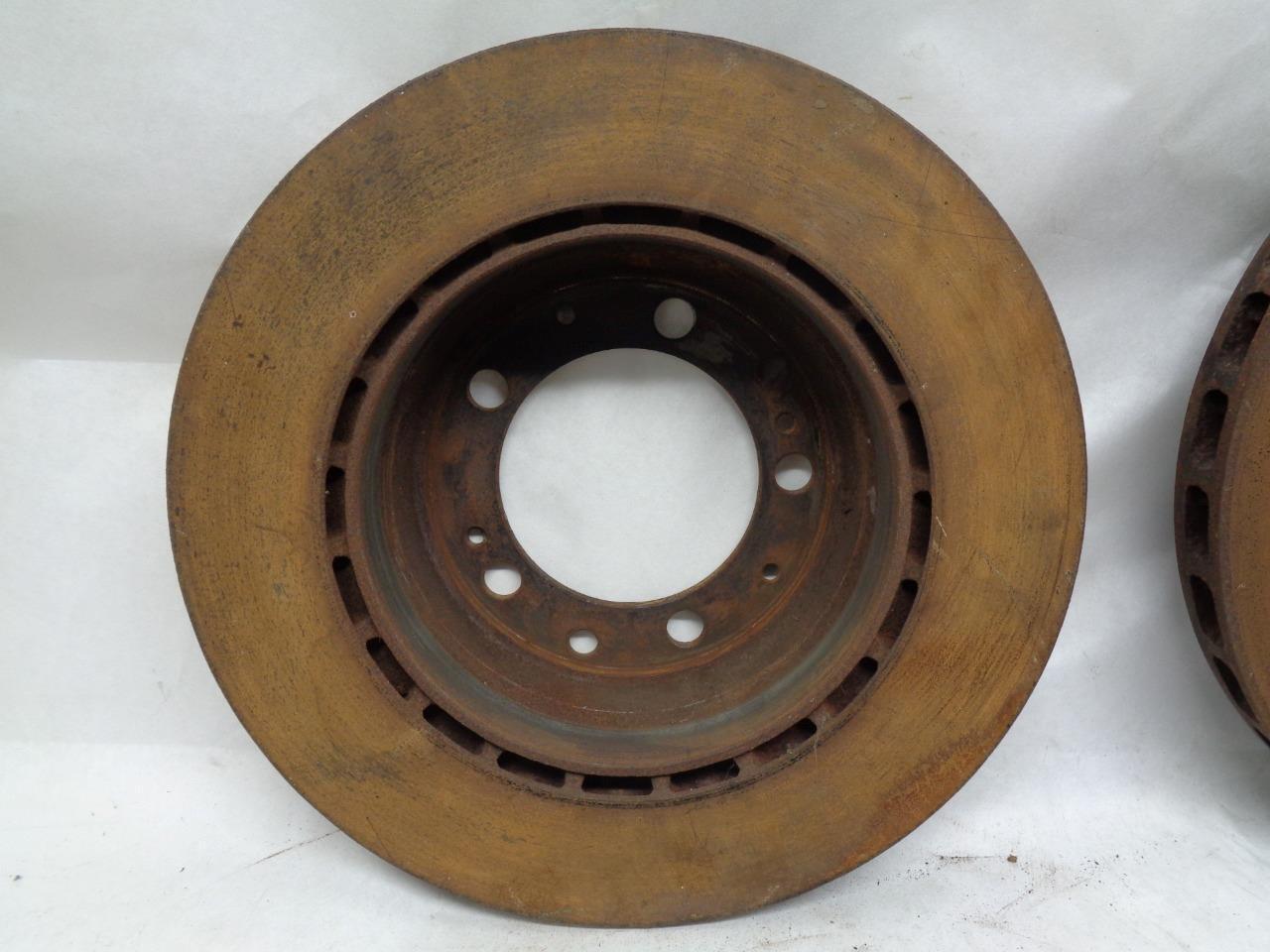 FULL SET USED GENUINE PORSCHE 928 92-95 DISC BRAKE ROTORS 928 351 045 01