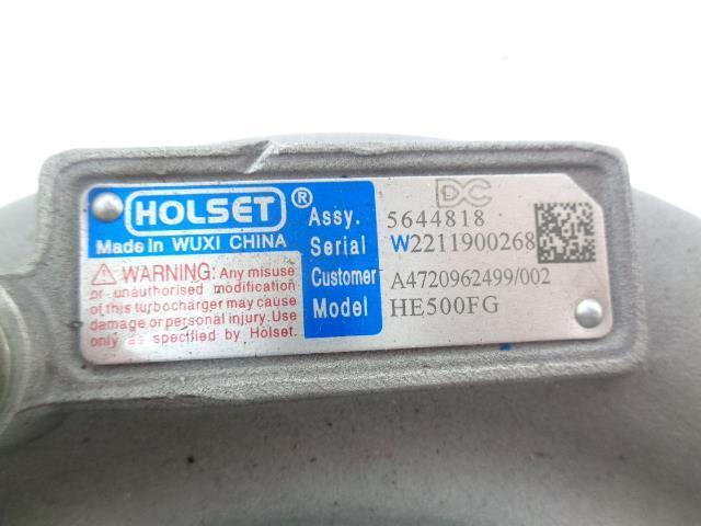 GENUINE HOLSET A4720962499 TURBOCHARGER HE500FG FOR DETROIT DIESEL ENGINE NEW E2