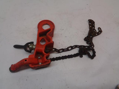 RIDGID MODEL 640 TOP SCREW POST CHAIN VISE 1/8"-5" 40170 USED H1