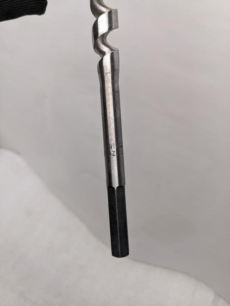 IRWIN 47412 SPEEDBOR SHIP AUGER BIT WITH AUGER FILE 3/4" X 17" 3-PACK NEW R22T7