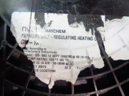NVENT RAYCHEM ICESTOP GM1XT 120V SELF REGULATING HEATING CABLE 1000FT NEW H2
