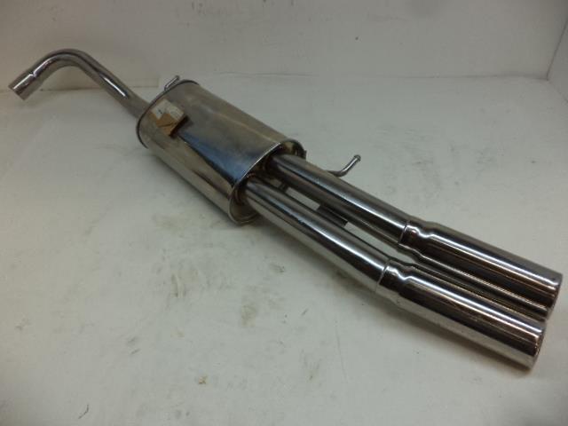 NEW OEM SPORT REAR MUFFLER SYSTEM STAINLESS STEEL FITS AUDI A4 1.8T 8D0071902UC