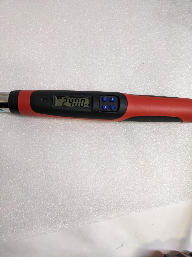 SNAP-ON TECH WRENCH 24-240 IN LB WITHOUT CASE TORQUE 20FT-LB NEW R29