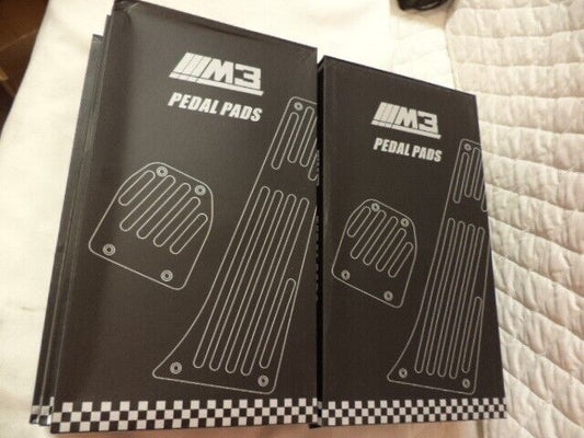 1 NEW BMW M3 ALUMINUM PEDAL PADS E70, X5, E60 R17