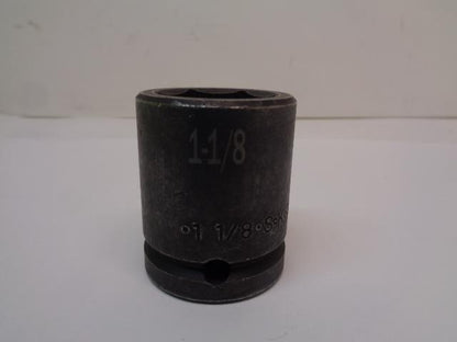 SK TOOLS 3/4" DRIVE 6 POINT 1-1/8" STANDARD FRACTIONAL IMPACT SOCKET 84636 R22