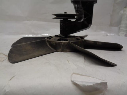 USED GENUINE PORSCHE VISCOUS CLUTCH FAN CARRIER PULLEY W/ MERCEDES-BENZ FAN R20